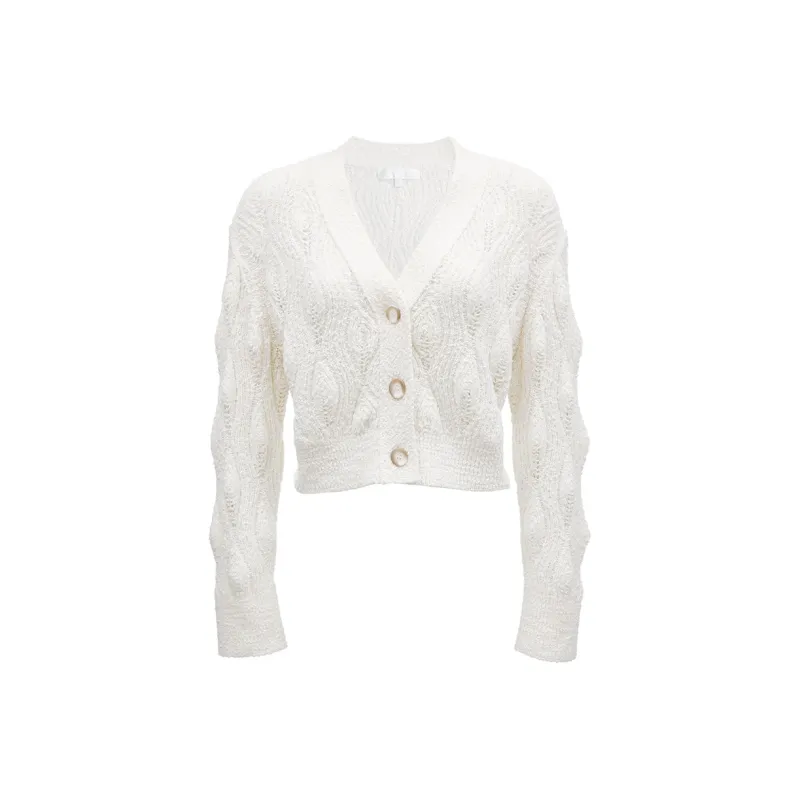 ONLY Knitwear Women's Ancient White-0