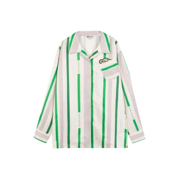 B.Duck Shirt Women's White Green