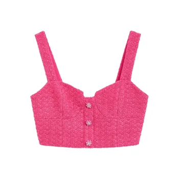 Bebe Fall Winter Collection Camisole Women's Rose Red