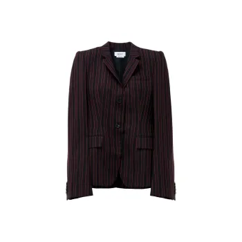 McQ Alexander McQueen Pinstriped Blazer