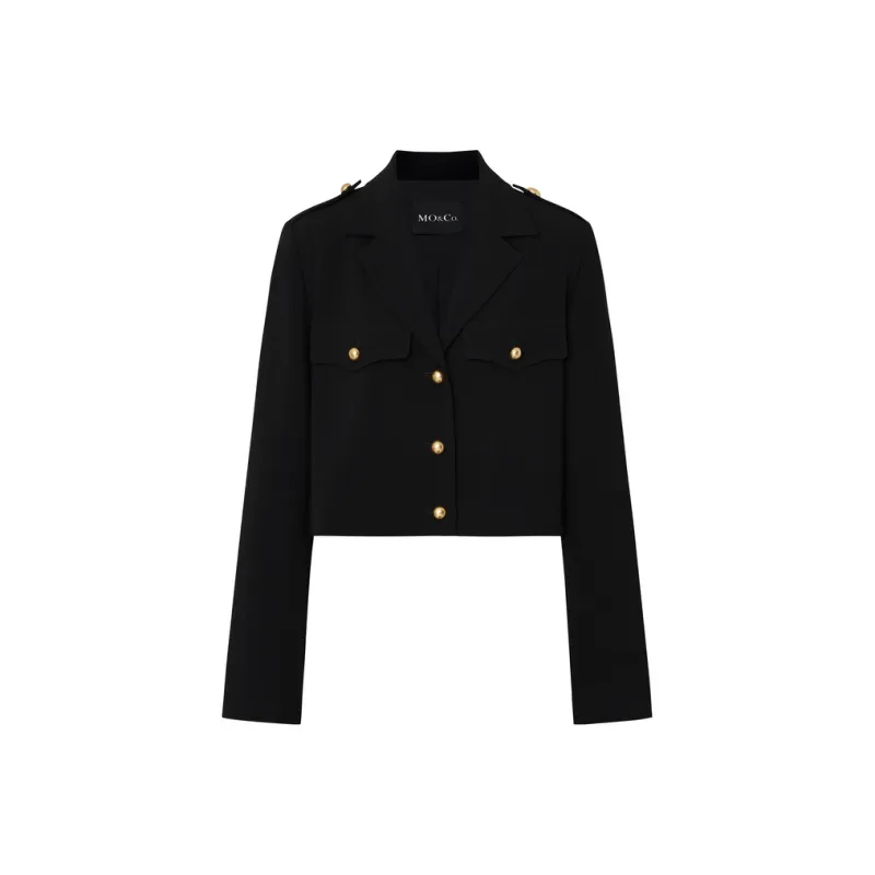 MO&CO Jackets Women's Black-0