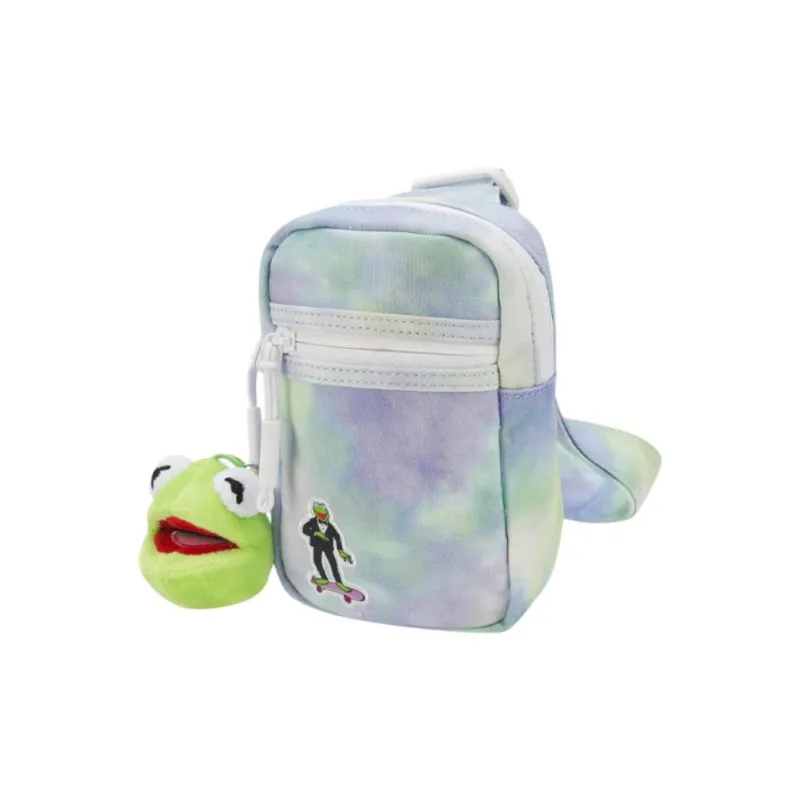LiNing Muppet Comet Products Fabric Shoulder Bag, Crossbody Bag, Sling Bag Regular Unisex Tie Dye Blue-0