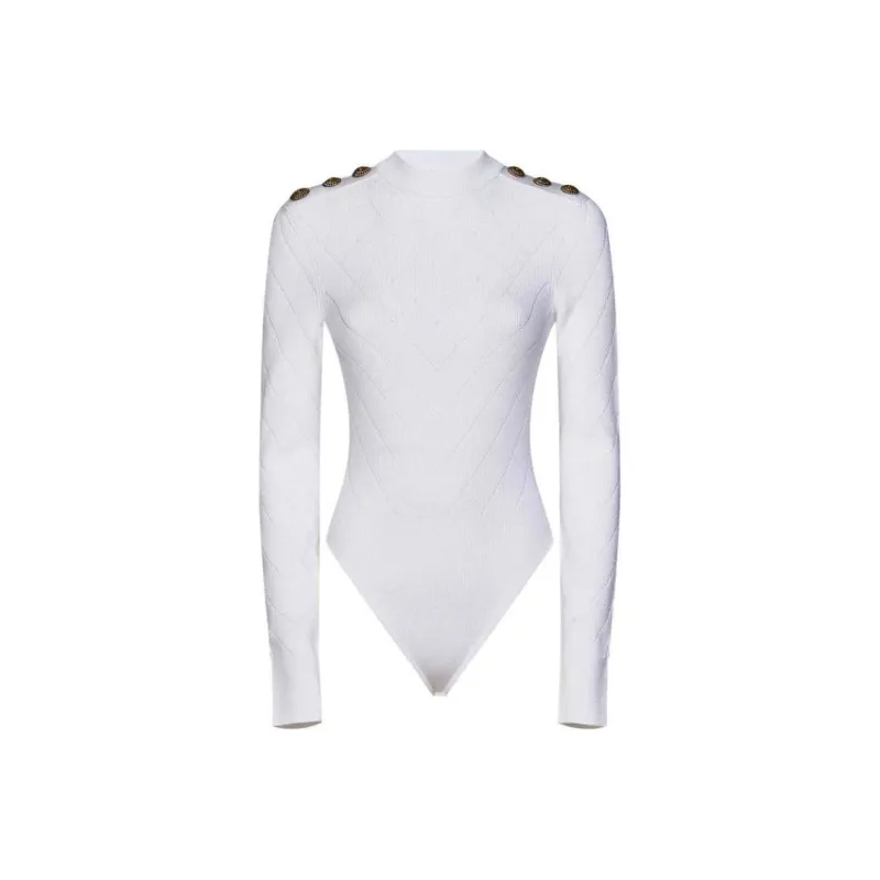 BALMAIN Bodysuits Women's White-0