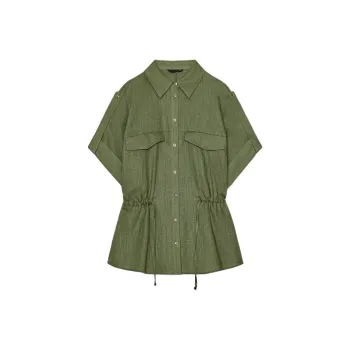 ZARA Shirts Women's Khaki
