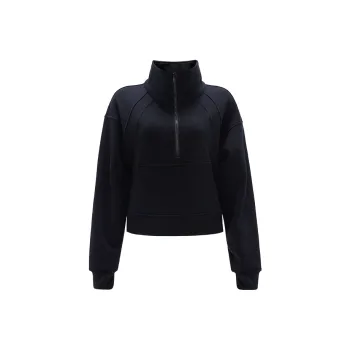 Side Loose Fit Casual Sports Top Women's