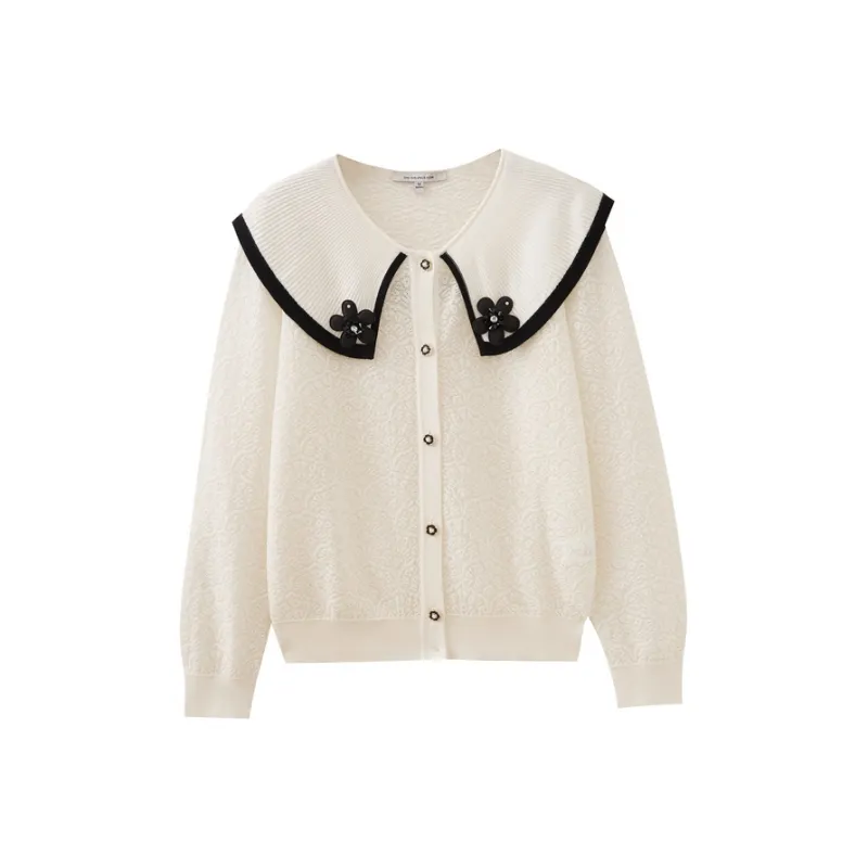 SHUIYUNJIAN Knitwear Women's Beige Apricot-0