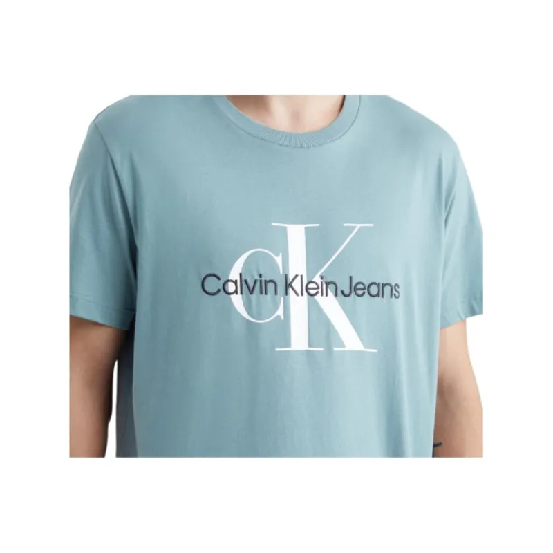 CALVIN KLEIN T Shirt Men's Elf Blue-3
