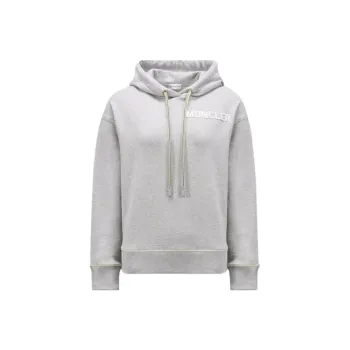 Moncler Logo embroidered Cotton Hoodie