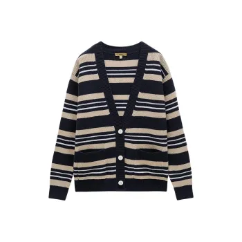 INSUN Cashmere Sweater Women's Navy Blue
