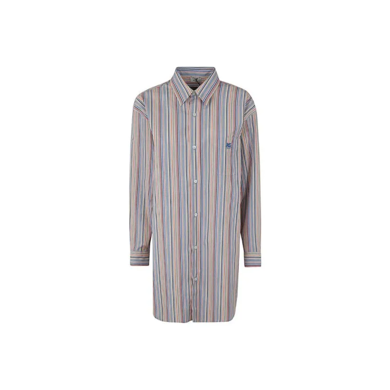 ETRO Striped Button Up Shirt-0