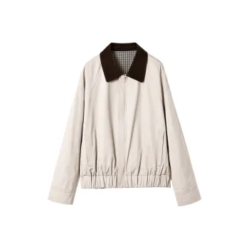 SINBOS Jackets Women's Gray White