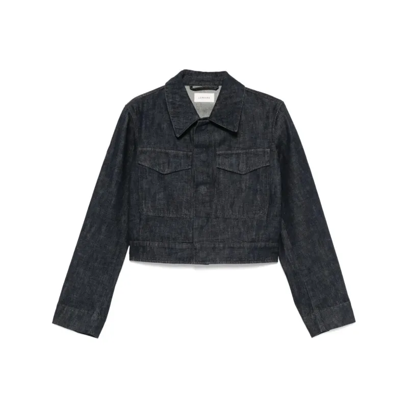 Lemaire Long Sleeved Cropped Jacket-0