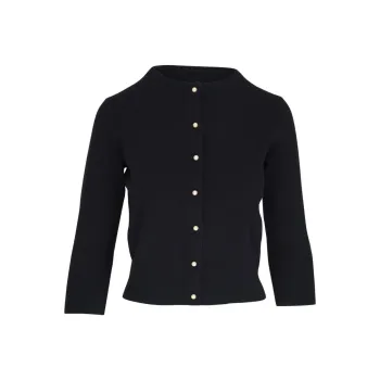 VINCE Round neck Cardigan
