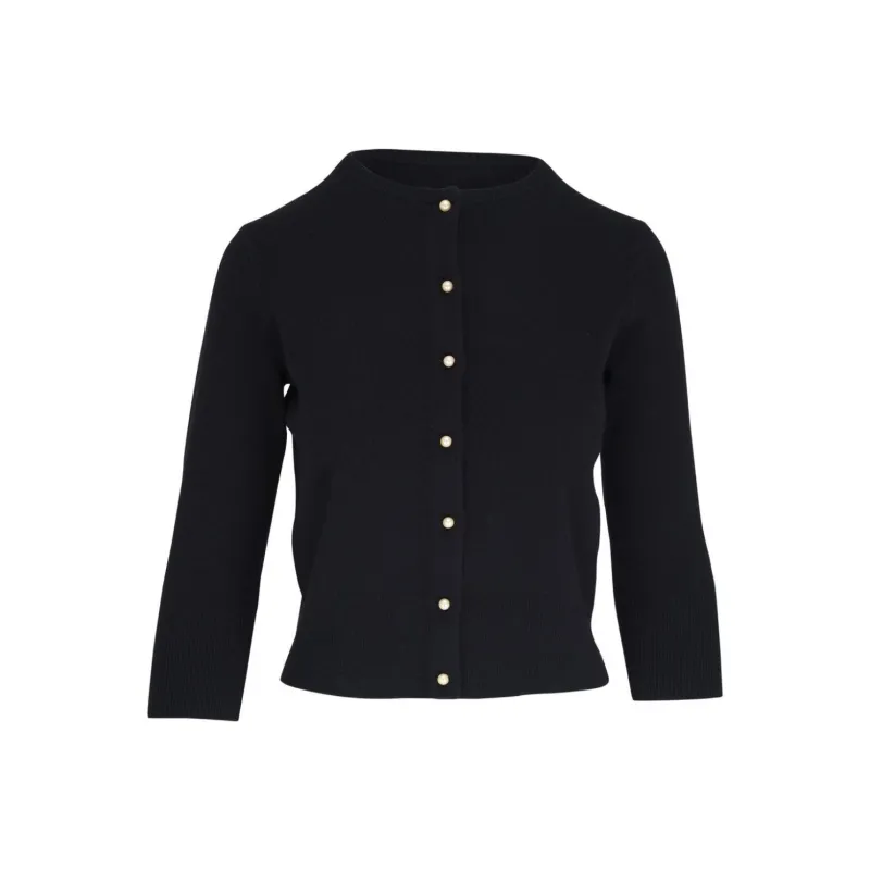 VINCE Round neck Cardigan-0