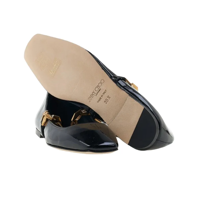 Jimmy Choo Diamond Tilda Casual Single Shoes Women's Black-6