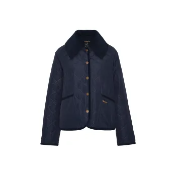 BARBOUR Gosford Quilted Jacket Jackets Coats Women's Marine Blue
