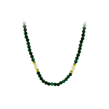 Love Natural Chalcedony Necklaces Women's