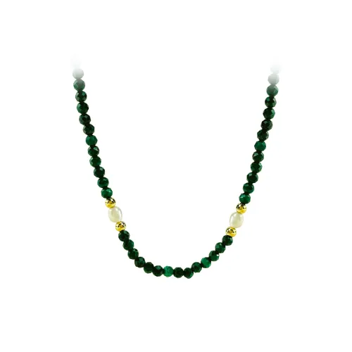Love Natural Chalcedony Necklaces Women's