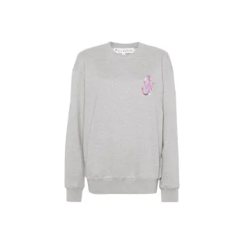 JW Anderson Embroidered logo Cotton Sweatshirt