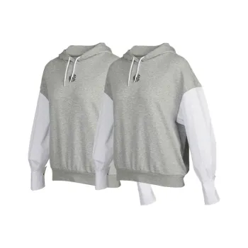 Nike Nsw Icn Clsh Flc Gx Hood Sweatshirt Women's 2 Pack Gray