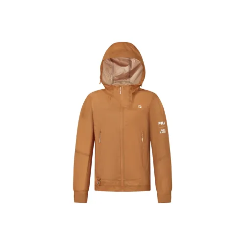 FILA x BBC EARTH Jacket Women's Sunset Orange