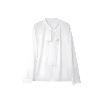 The Plums Are Cooked 2025 Spring Shirt Women's White