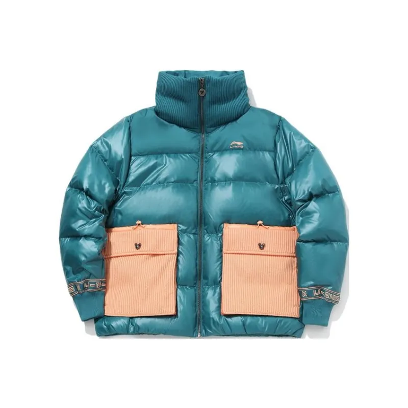 Disney X LINING Sports Fashion Collection Down Jackets Women's Green-0