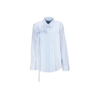 OFF WHITE Striped Cut Out Shirt
