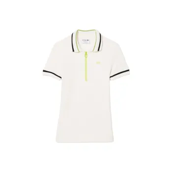 LACOSTE Polo Shirt Women's White