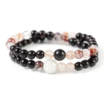 XUWU Red Sandalwood Bracelets Unisex