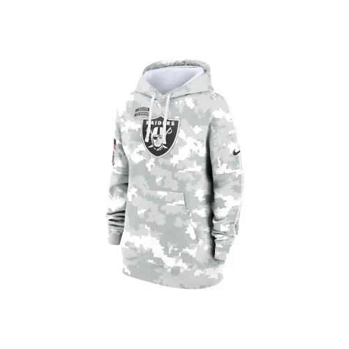 Nike Las Vegas Raiders Salute To Service Primary Edge Club Women's Nike Nfl Pullover Hoodie