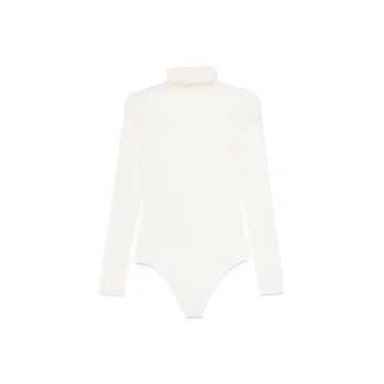 Maison Margiela High Neck Sheer Bodysuit