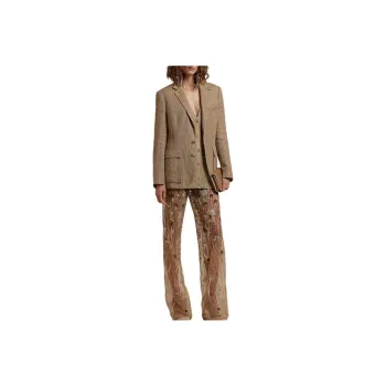 Ralph Lauren Collection SS24 Jackets Coats Women's Brown