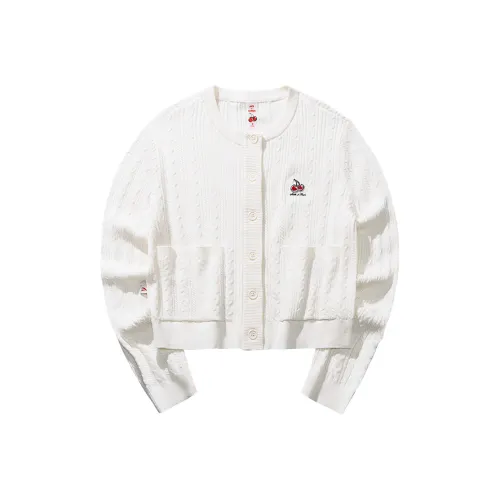 Anta x KUAJIE LIANMINGKUAN Life Collection Knitwear Women's Ivory White
