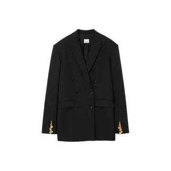Burberry Jackets Women's Black