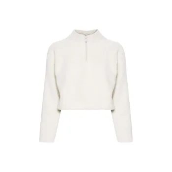 Calvin Klein Cropped Fleece Sweatshirt