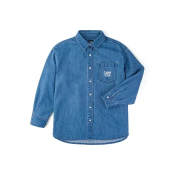 Lee Shirts Women's Medium Light Blue
