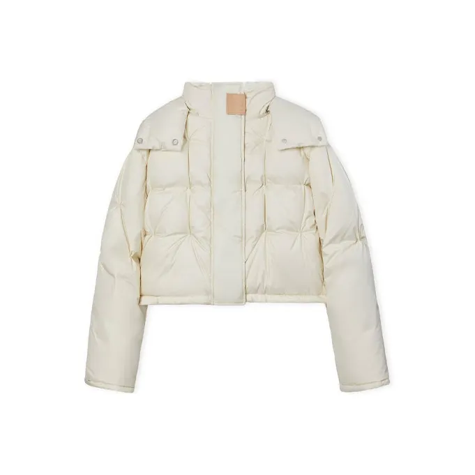 LOEWE Short Puffer 'Ivory'-0