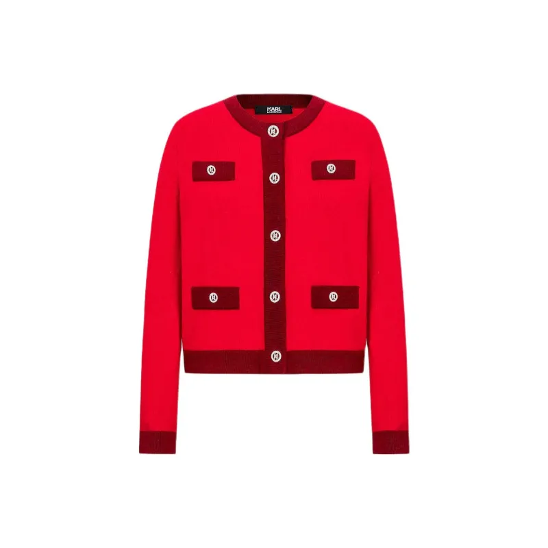 KARL LAGERFELD SS24 Knitwear Women's Red-0