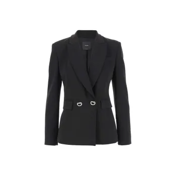 PINKO Double Breasted Cady Blazer