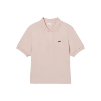 LACOSTE SS25 Polo Shirt Women's Light Pink