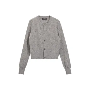 Ed Hardy FW24 Knitwear Women's Dark Marble Color