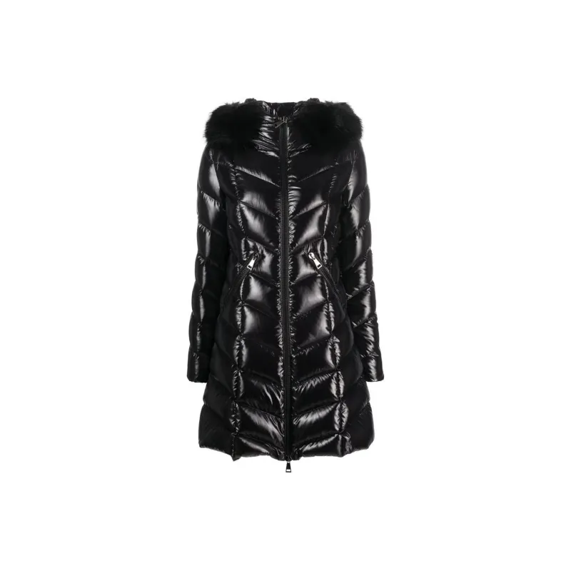 Moncler Down Jackets Women's Black-0