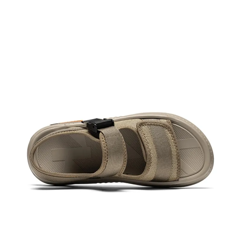 Mulinsen Beach Sandals Men Brown/All Black/Black White-1