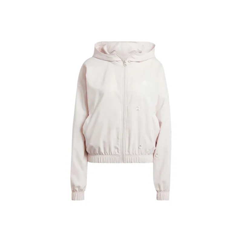 Adidas W BLUV Q2 Jackets Coats Women's Lubricant Light Purple-0
