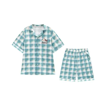 GUKOO Pajama Set Men's Forest Green