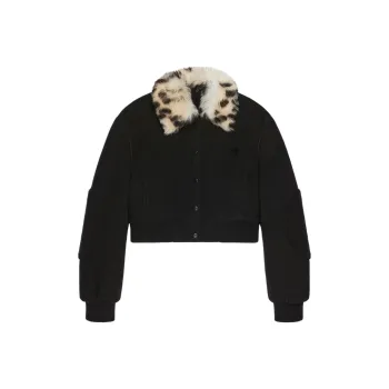 GIVENCHY FW24 Jackets Coats Women's Black