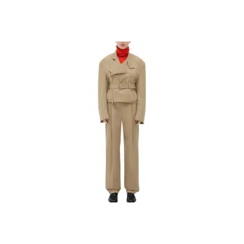Bottega Veneta Belted Waist Light Jacket