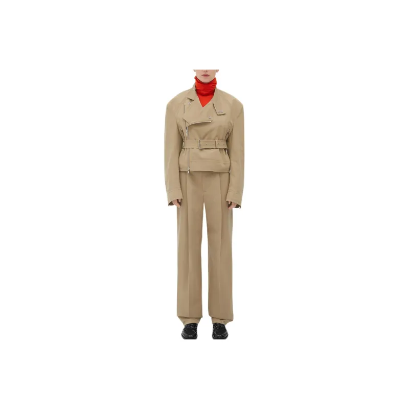 Bottega Veneta Belted Waist Light Jacket-0