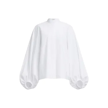 Alaia Poplin Balloon Shirt